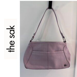 The Sak Vintage Lavender Leather Shoulder Bag